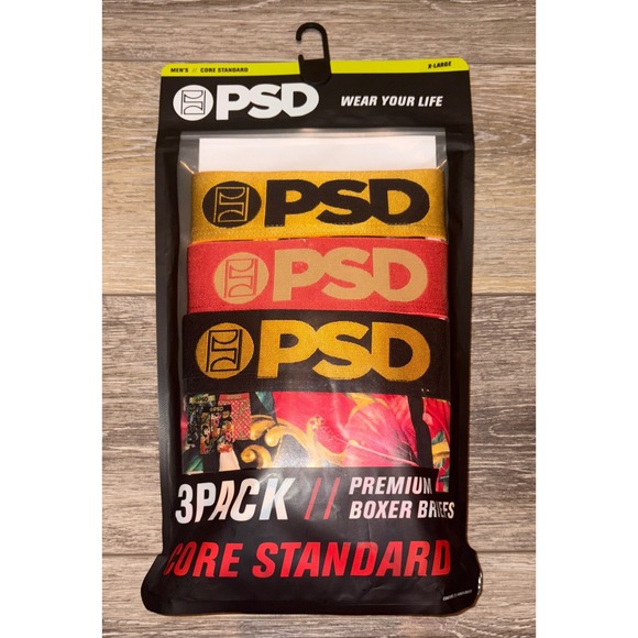 PSD Other - PSD Men's Infrared Lux Core Standard Boxer Briefs 3 Pack X-Large XL